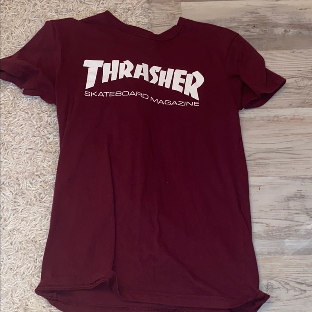 Maroon Thrasher tee